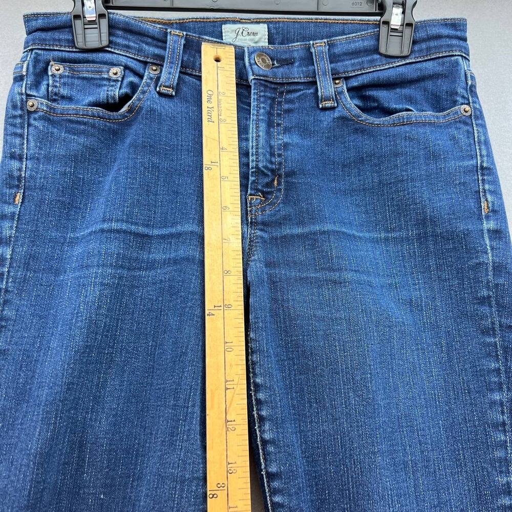 J.Crew Trademark Jeans Women's Toothpick Skinny Size 27(4) Modern Preppy Casual - Picture 10 of 12